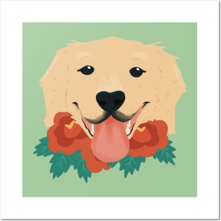 Golden Retriever Joy Posters and Art